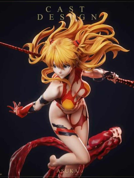 Cast Design 1/4 NEON GENESIS EVANGELION Asuka Langley Soryu Resin Statue